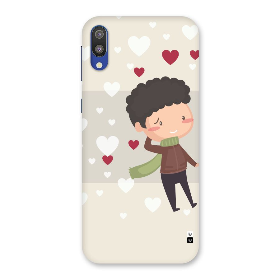 Boy in love Back Case for Galaxy M10