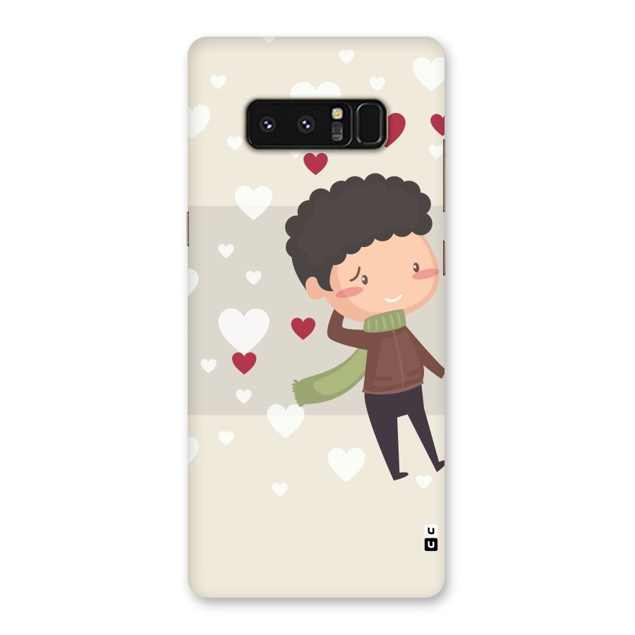 Boy in love Back Case for Galaxy Note 8
