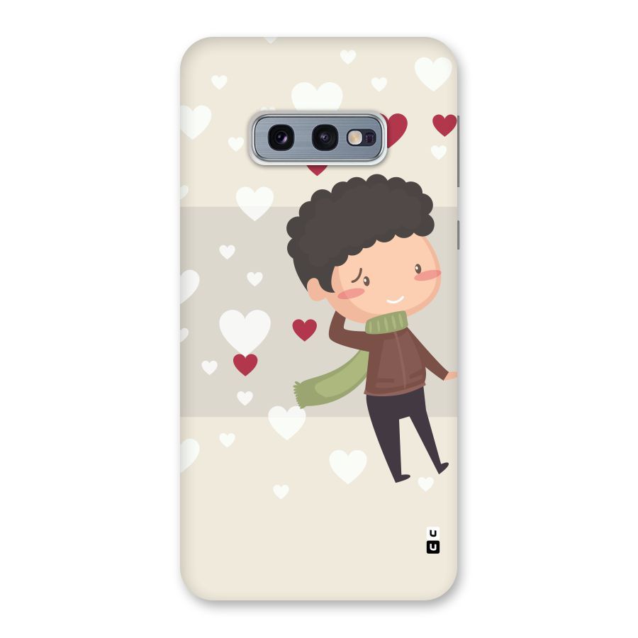 Boy in love Back Case for Galaxy S10e