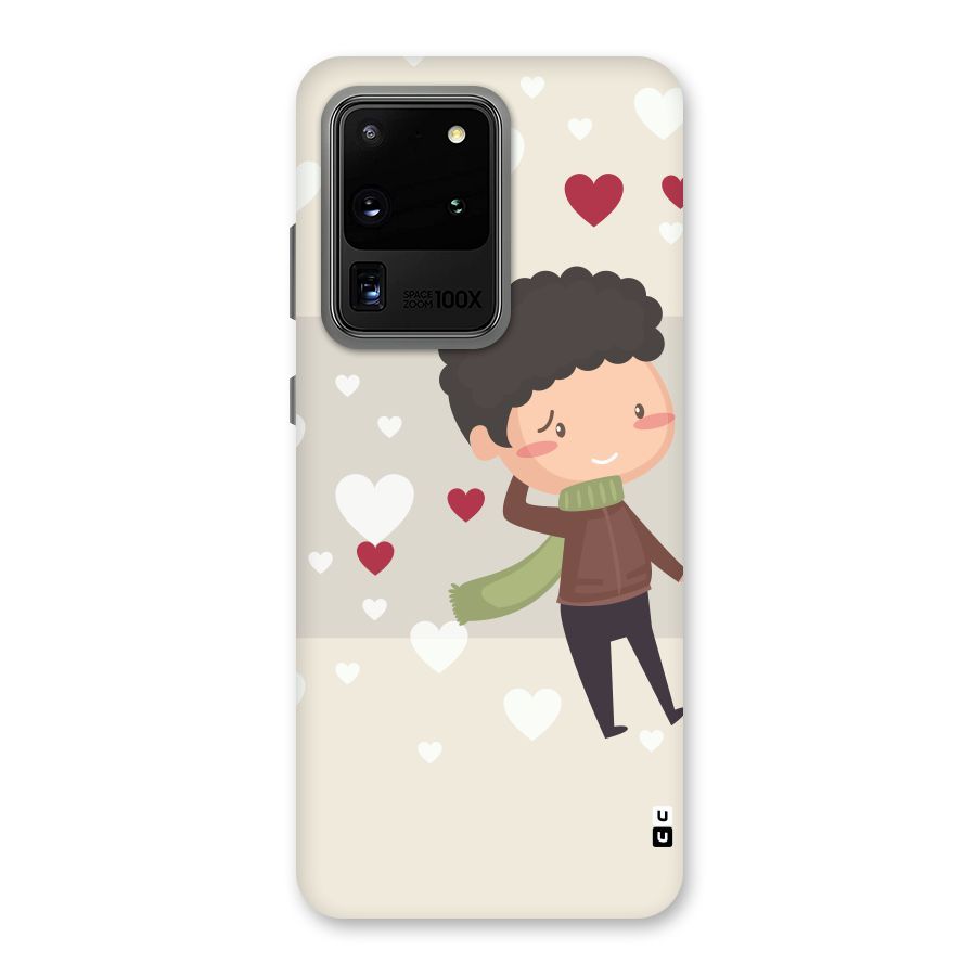 Boy in love Back Case for Galaxy S20 Ultra