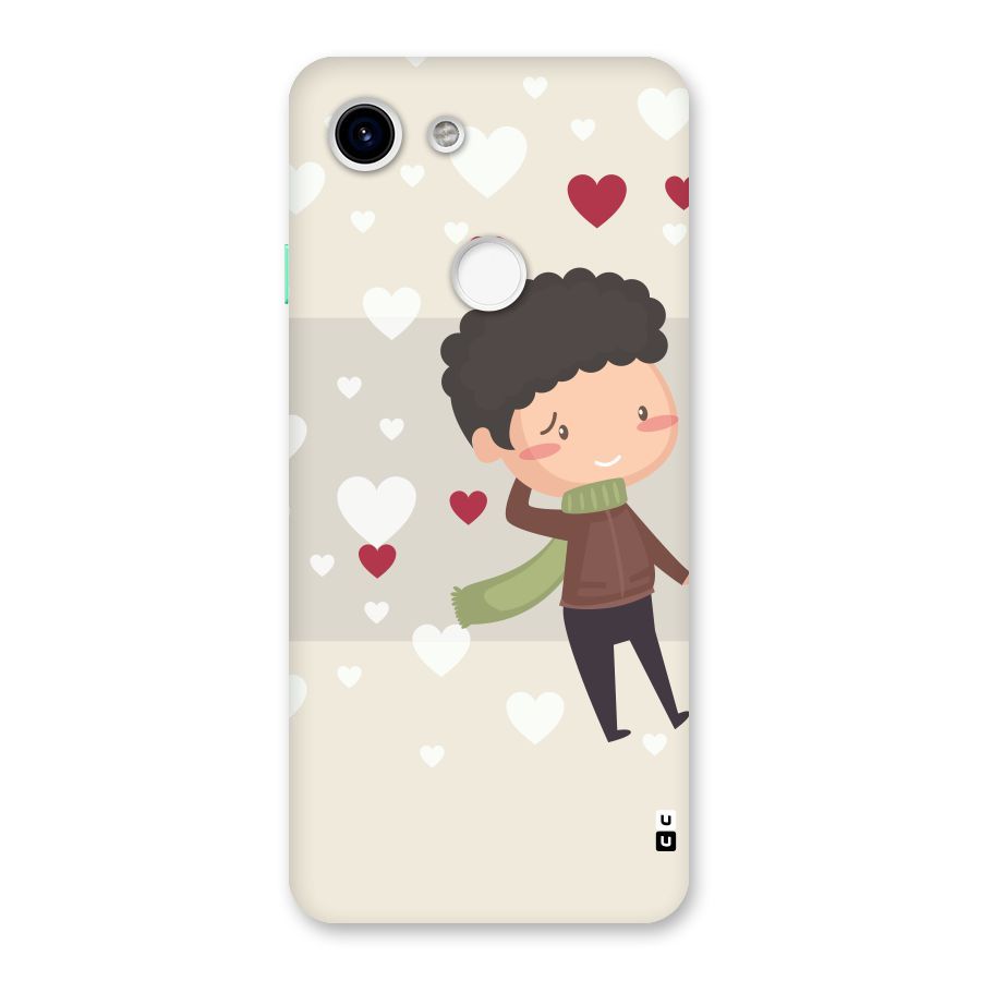 Boy in love Back Case for Google Pixel 3