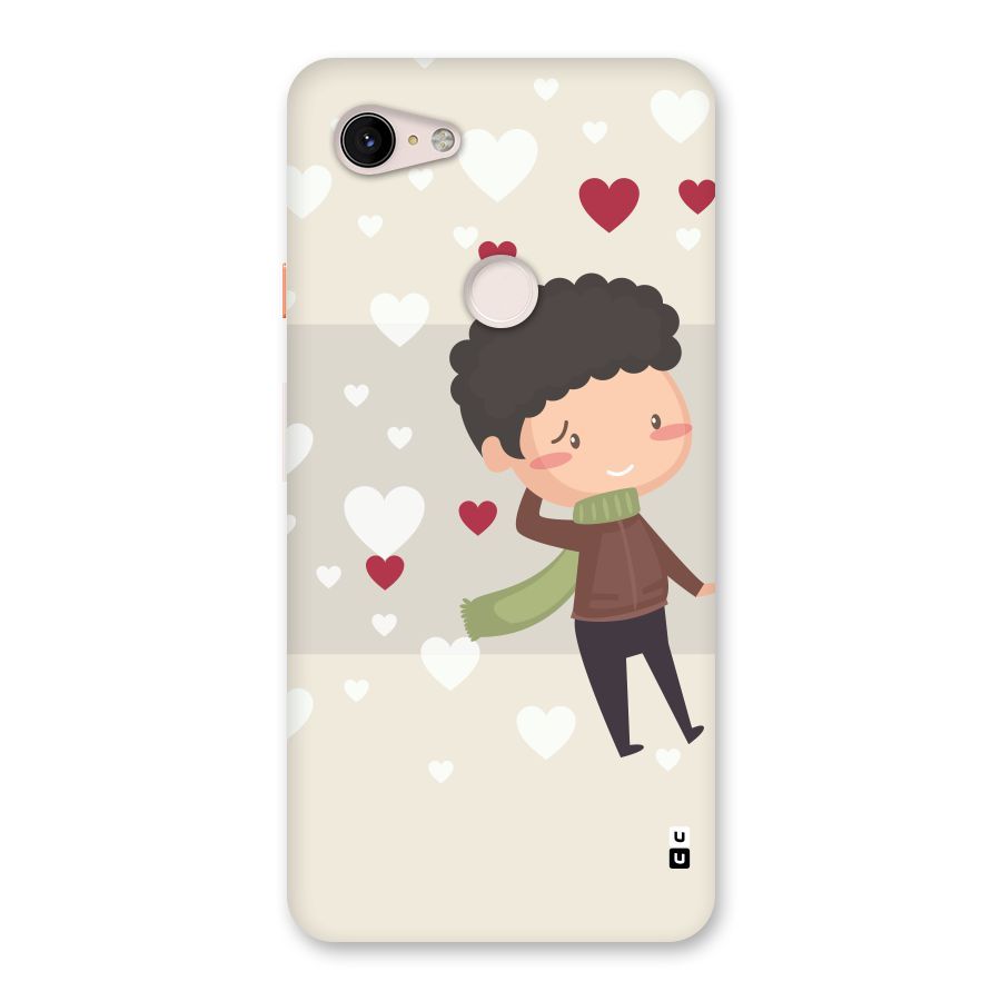 Boy in love Back Case for Google Pixel 3 XL