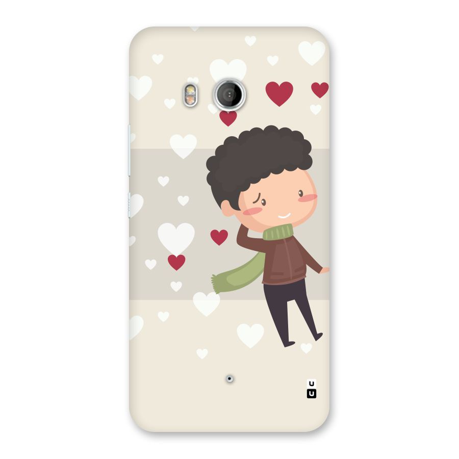 Boy in love Back Case for HTC U11