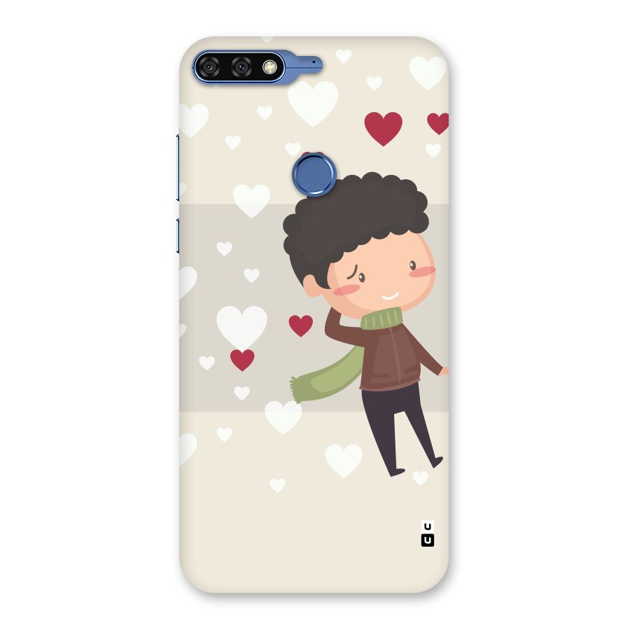 Boy in love Back Case for Honor 7C