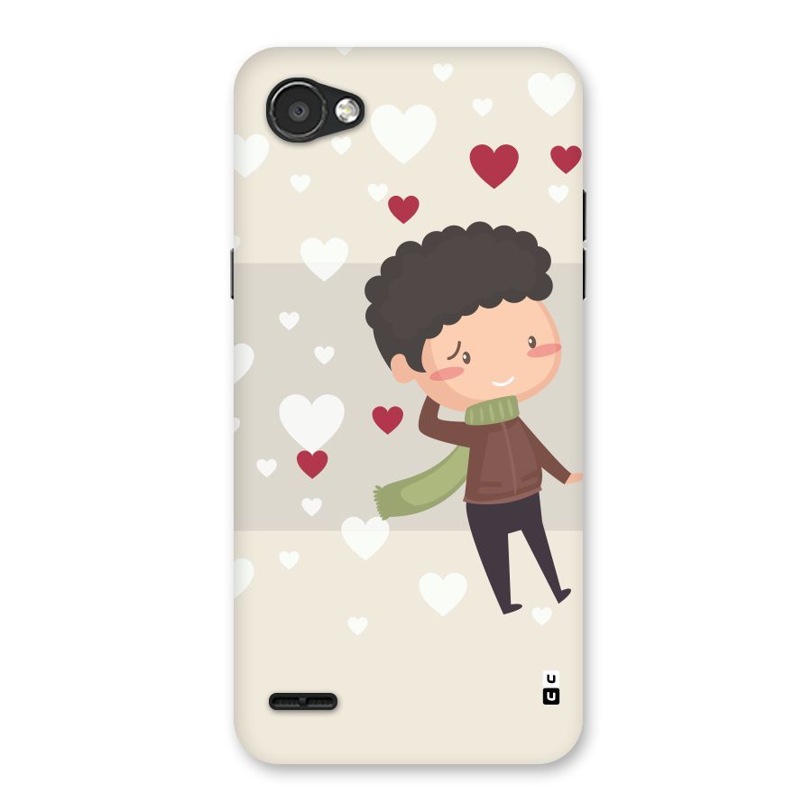 Boy in love Back Case for LG Q6