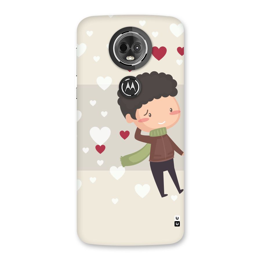 Boy in love Back Case for Moto E5 Plus