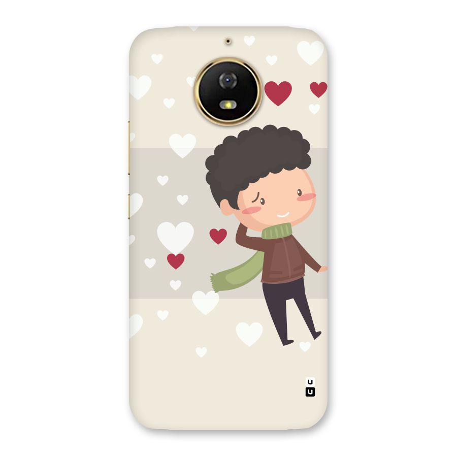 Boy in love Back Case for Moto G5s