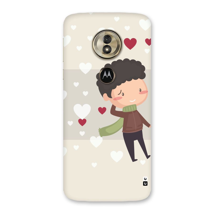 Boy in love Back Case for Moto G6 Play