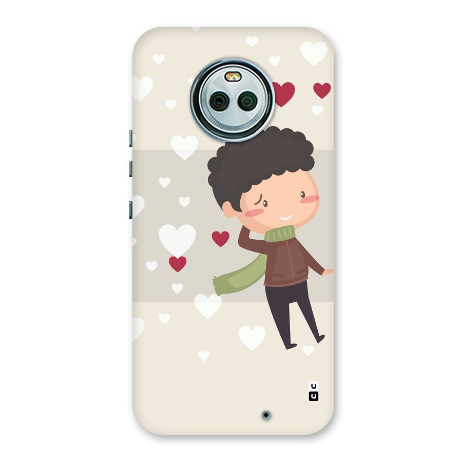 Boy in love Back Case for Moto X4
