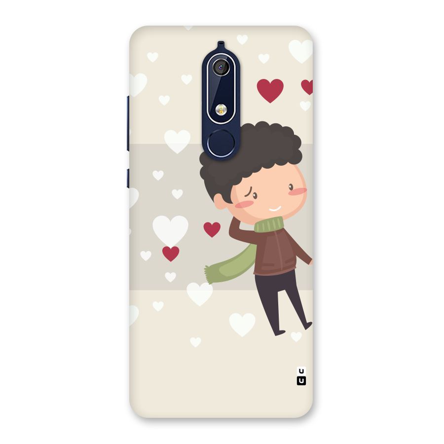 Boy in love Back Case for Nokia 5.1