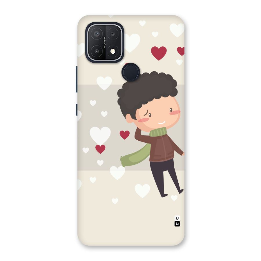 Boy in love Back Case for Oppo A15s