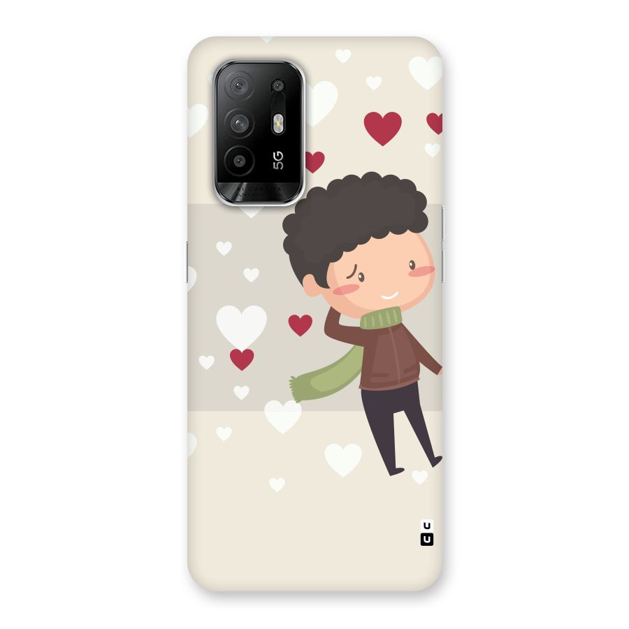 Boy in love Back Case for Oppo F19 Pro Plus 5G