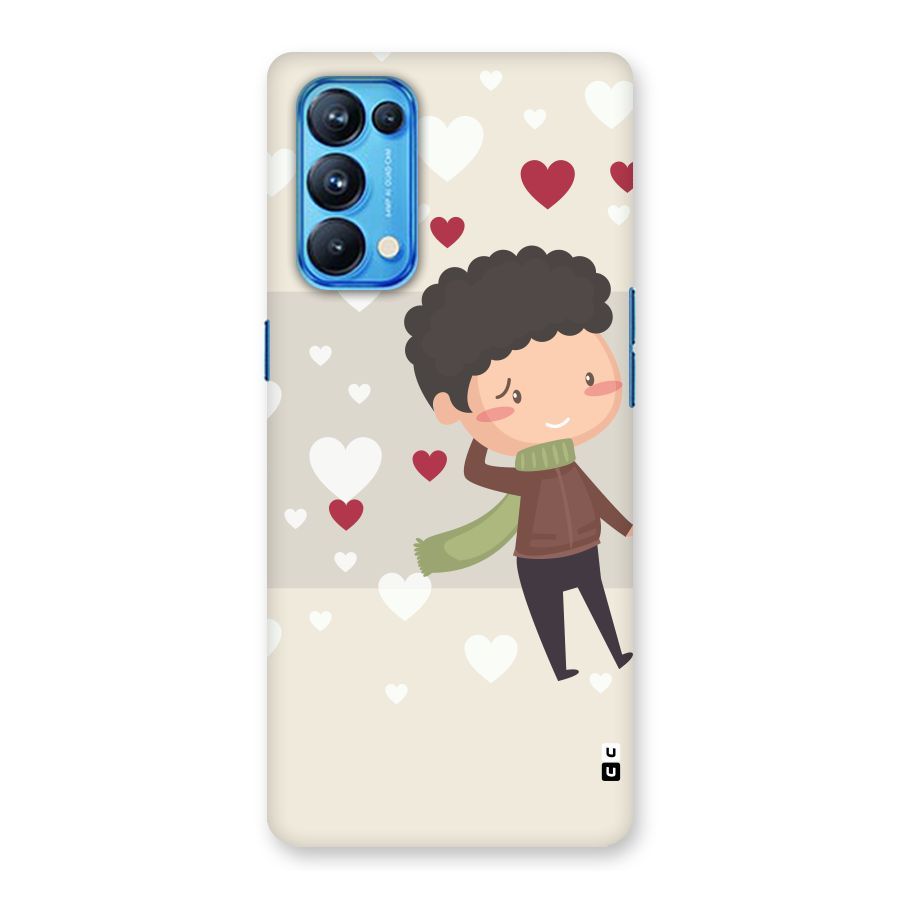 Boy in love Back Case for Oppo Reno5 Pro 5G
