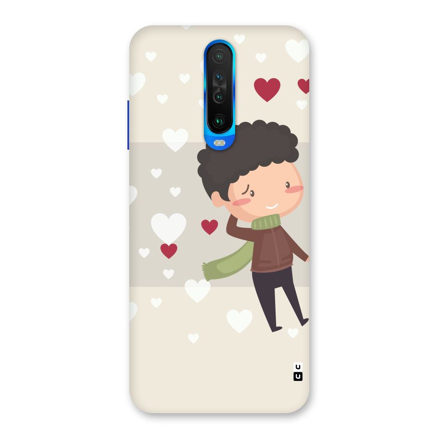 Boy in love Back Case for Poco X2