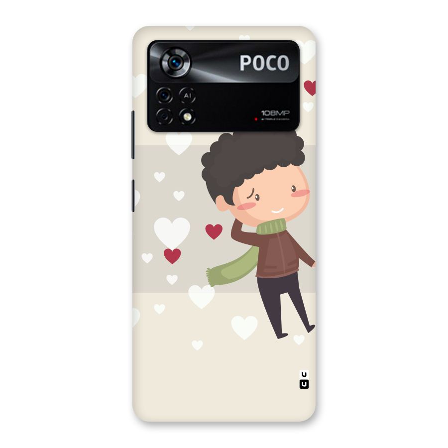 Boy in love Back Case for Poco X4 Pro 5G