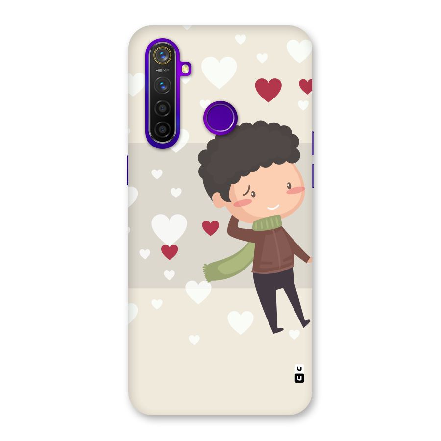 Boy in love Back Case for Realme 5 Pro