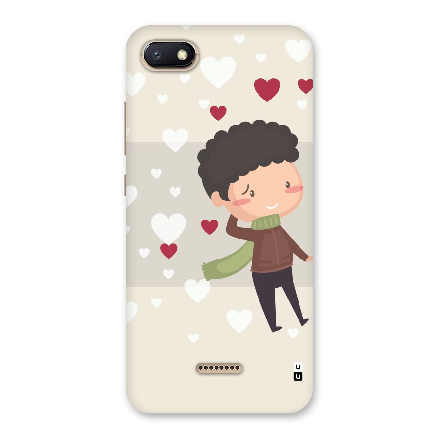 Boy in love Back Case for Redmi 6A