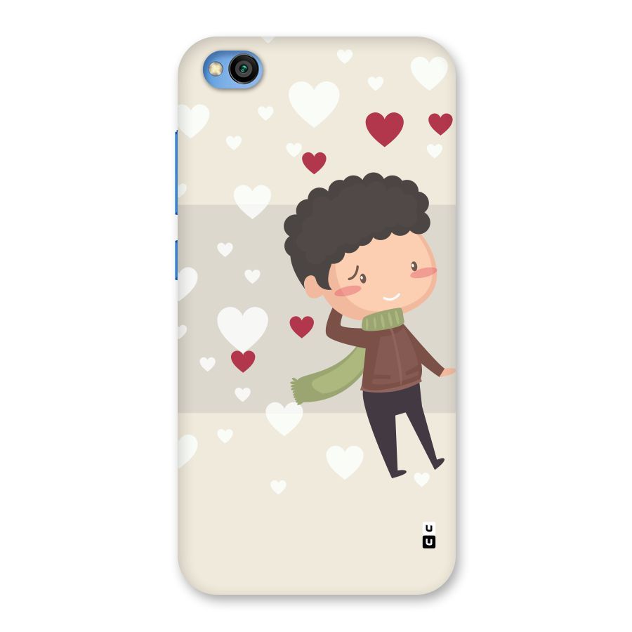 Boy in love Back Case for Redmi Go