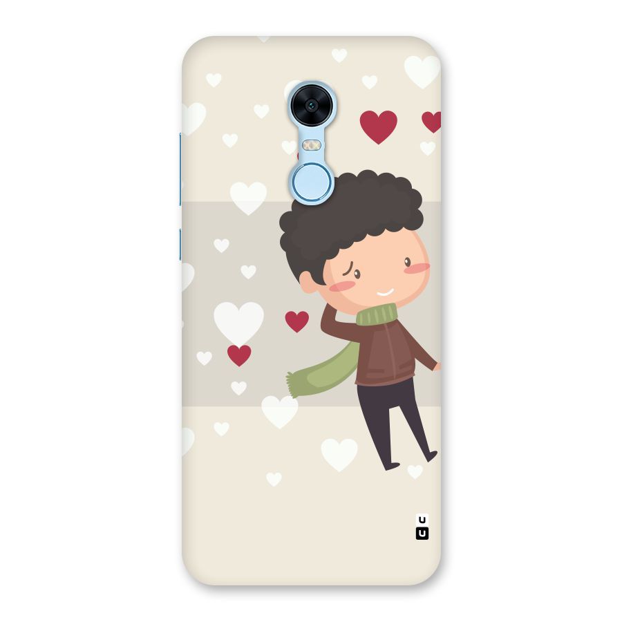 Boy in love Back Case for Redmi Note 5