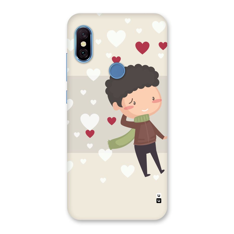 Boy in love Back Case for Redmi Note 6 Pro