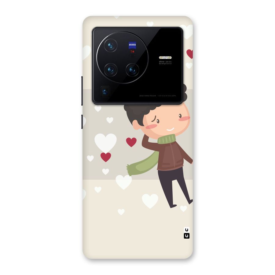 Boy in love Back Case for Vivo X80 Pro