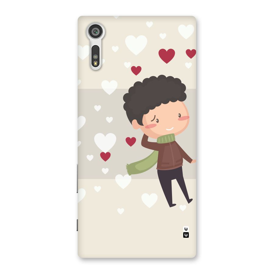 Boy in love Back Case for Xperia XZ