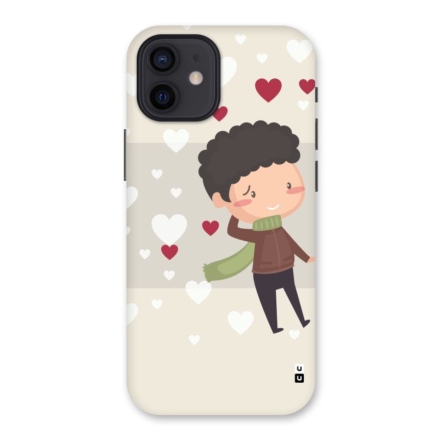 Boy in love Back Case for iPhone 12