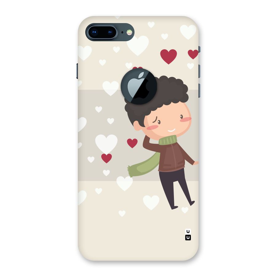 Boy in love Back Case for iPhone 7 Plus Logo Cut