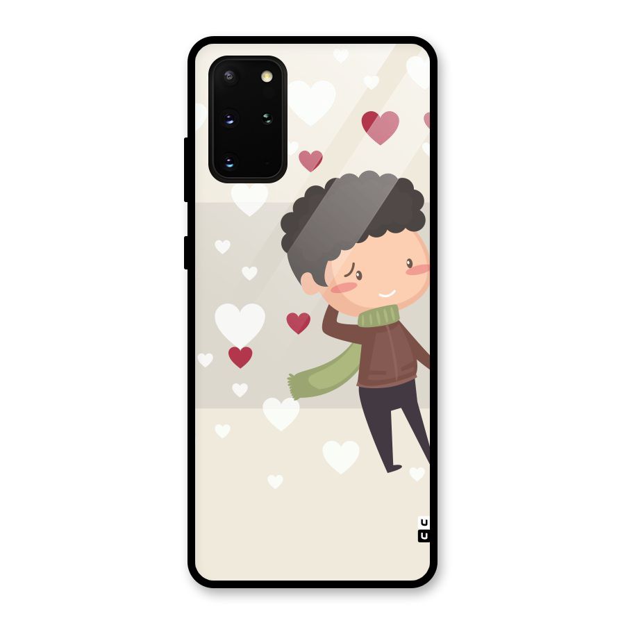 Boy in love Glass Back Case for Galaxy S20 Plus