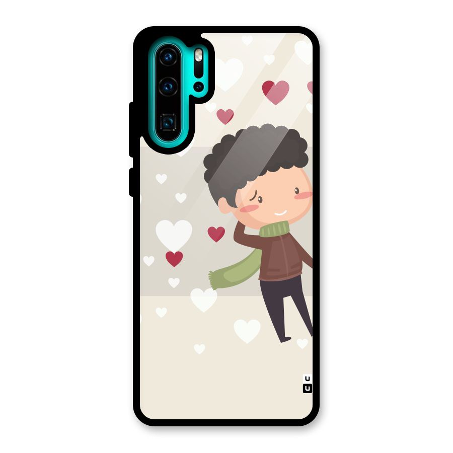 Boy in love Glass Back Case for Huawei P30 Pro