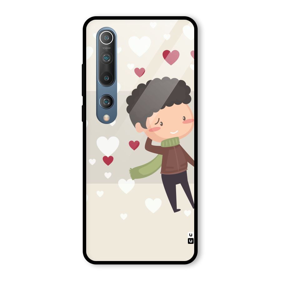 Boy in love Glass Back Case for Mi 10