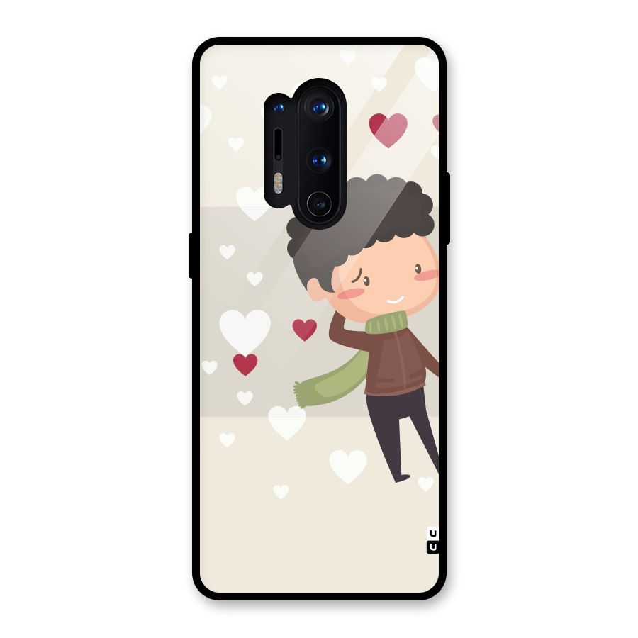 Boy in love Glass Back Case for OnePlus 8 Pro