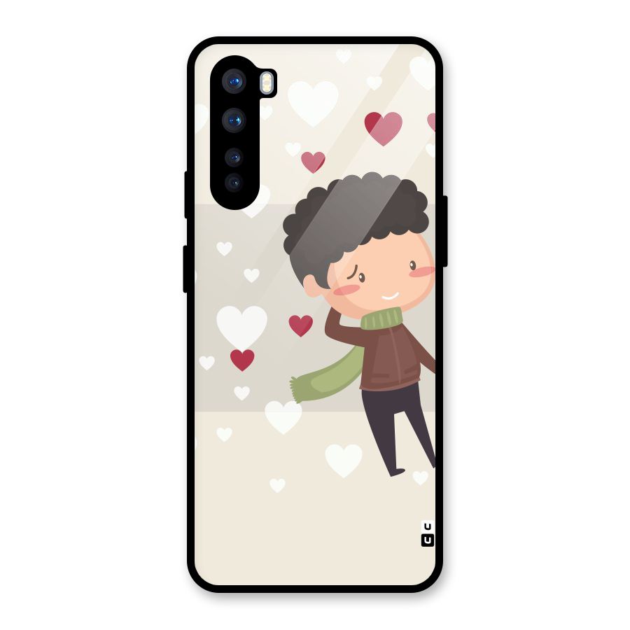 Boy in love Glass Back Case for OnePlus Nord