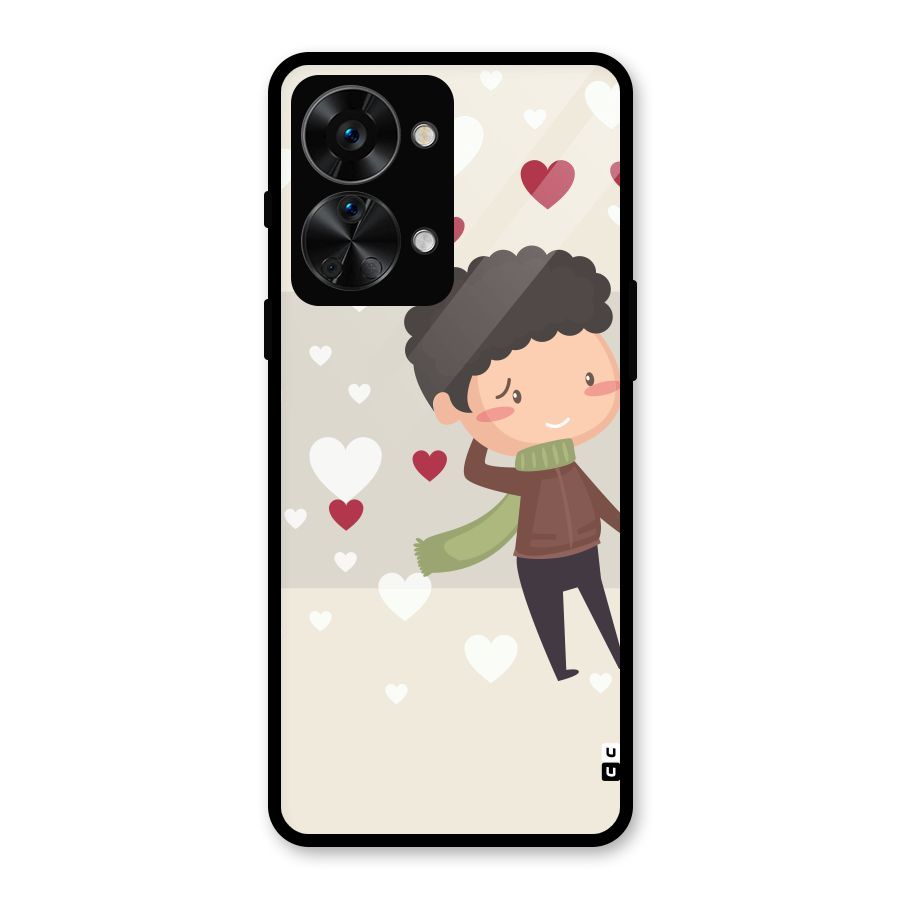 Boy in love Glass Back Case for OnePlus Nord 2T