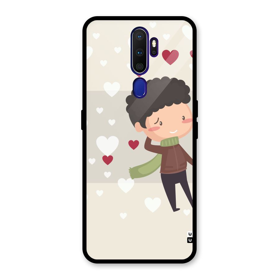 Boy in love Glass Back Case for Oppo A9 (2020)