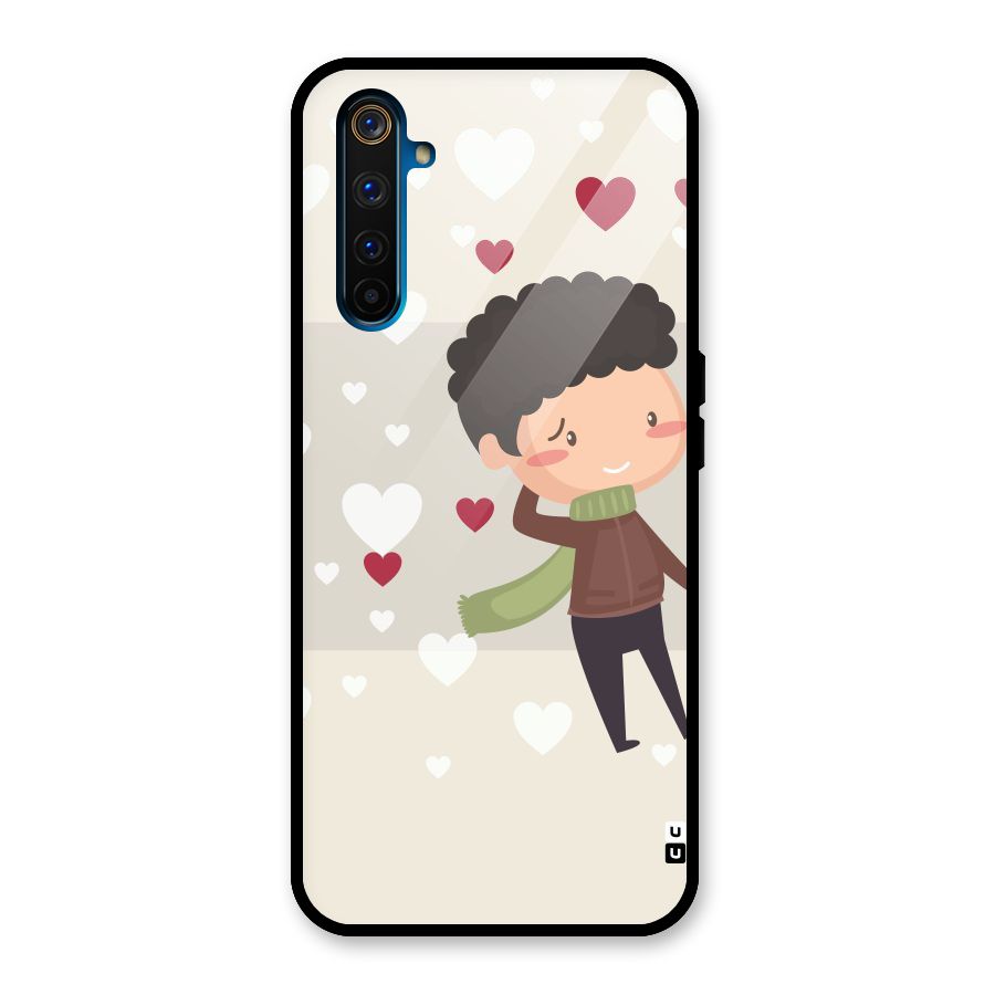 Boy in love Glass Back Case for Realme 6 Pro
