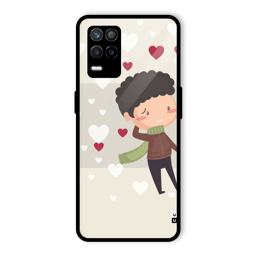 Boy in love Glass Back Case for Realme 9 5G