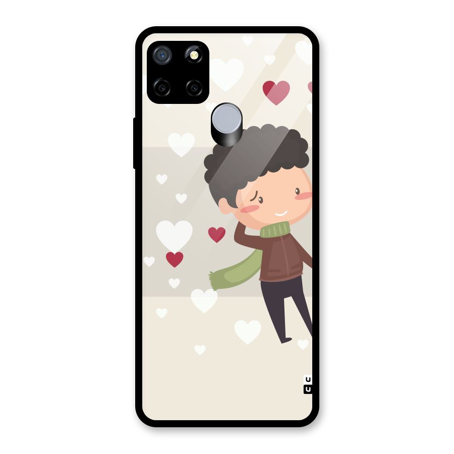 Boy in love Glass Back Case for Realme Narzo 20