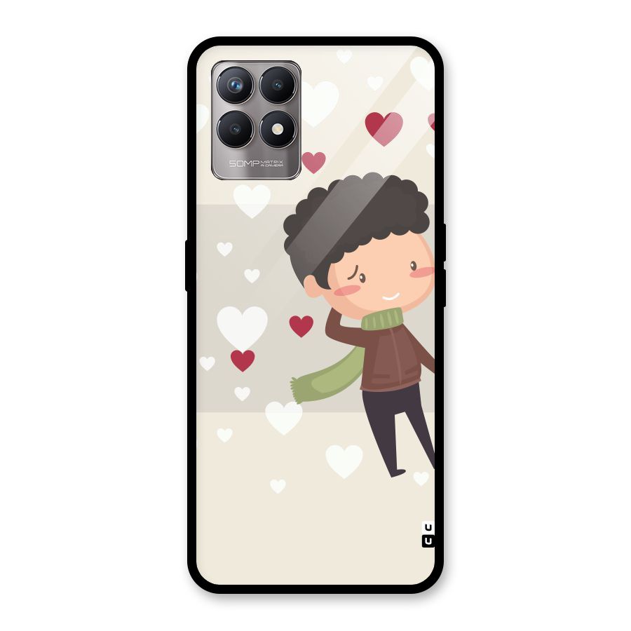 Boy in love Glass Back Case for Realme Narzo 50