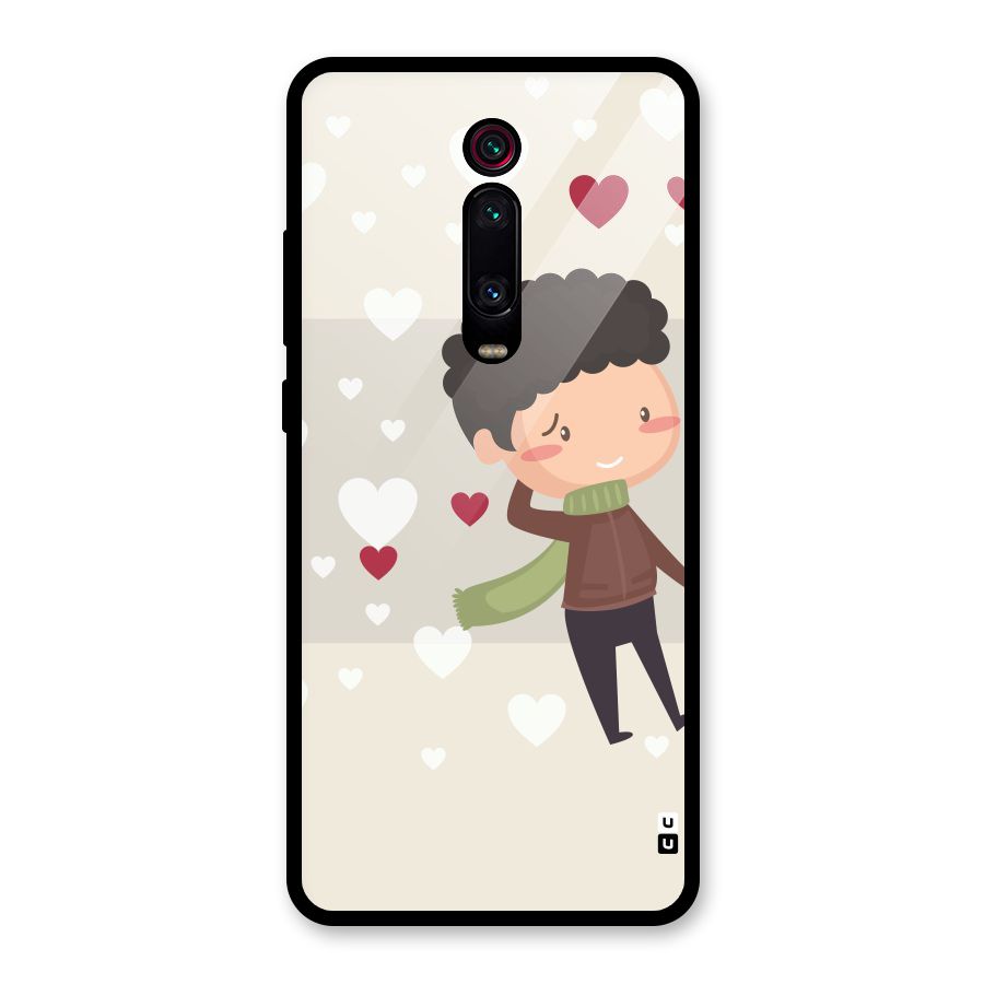 Boy in love Glass Back Case for Redmi K20 Pro
