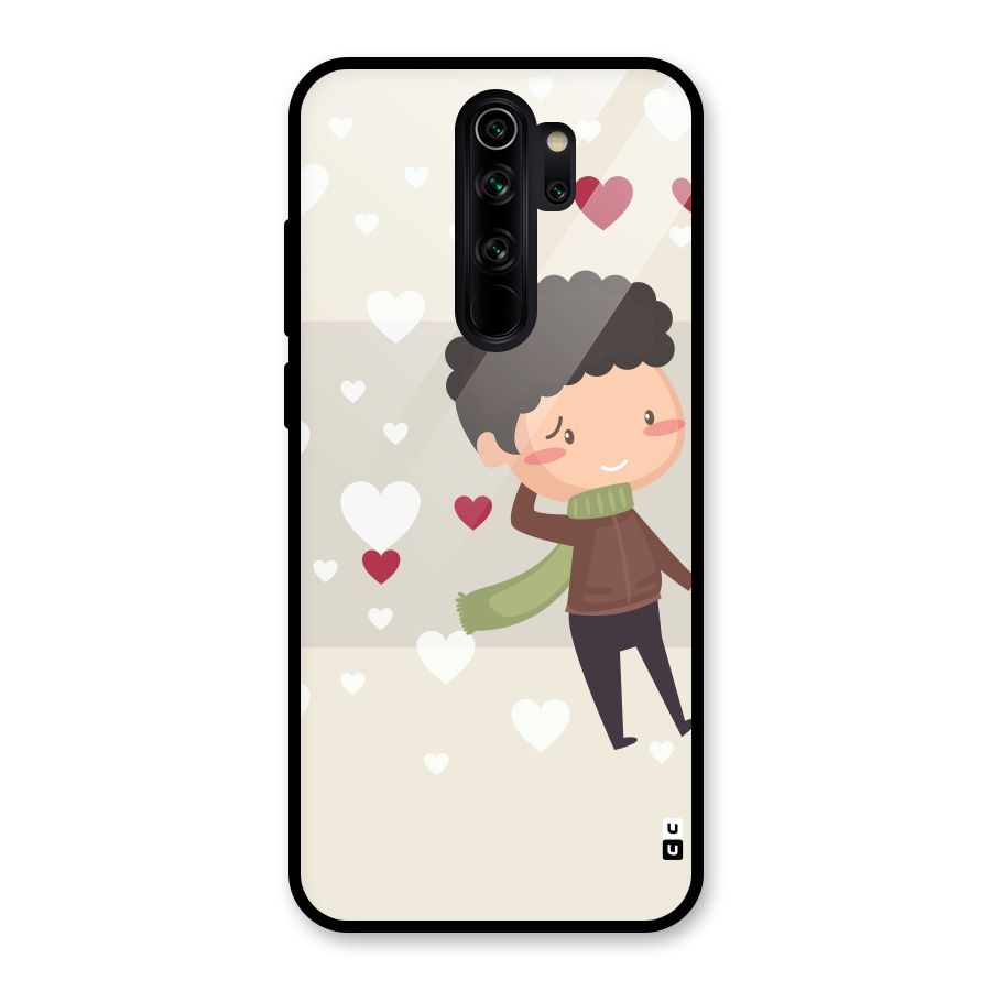 Boy in love Glass Back Case for Redmi Note 8 Pro