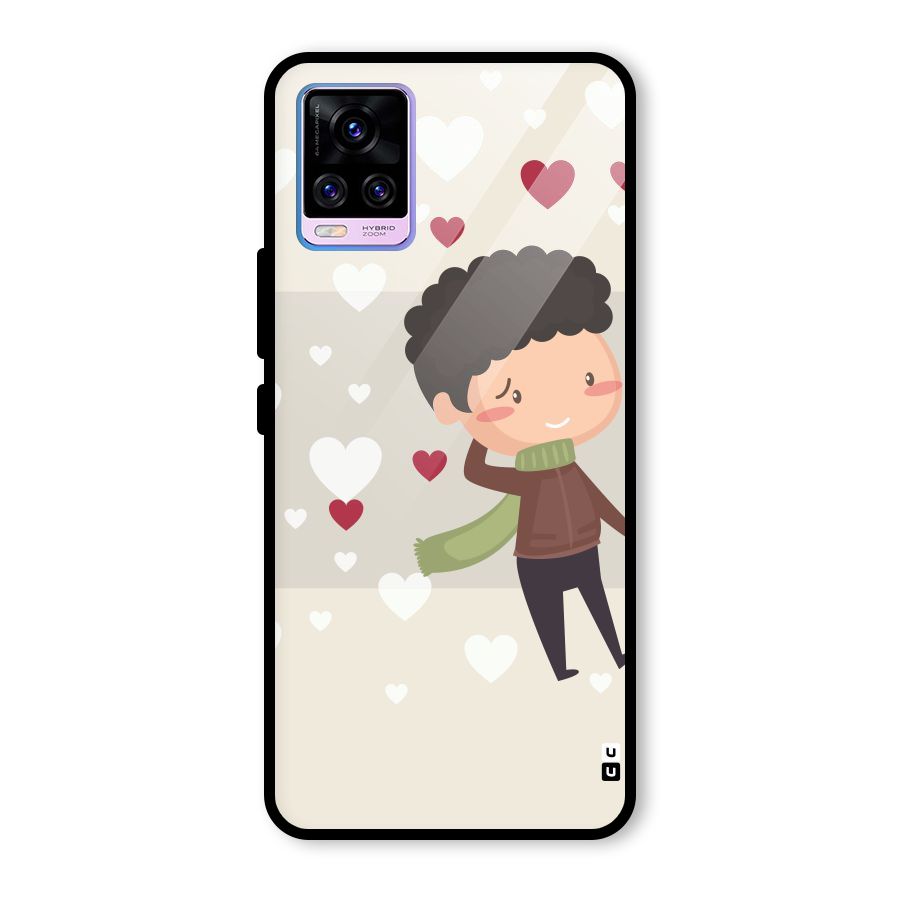 Boy in love Glass Back Case for Vivo V20 Pro