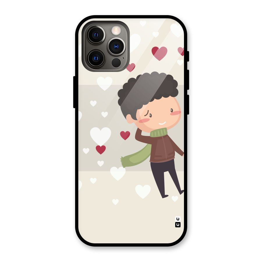 Boy in love Glass Back Case for iPhone 12 Pro
