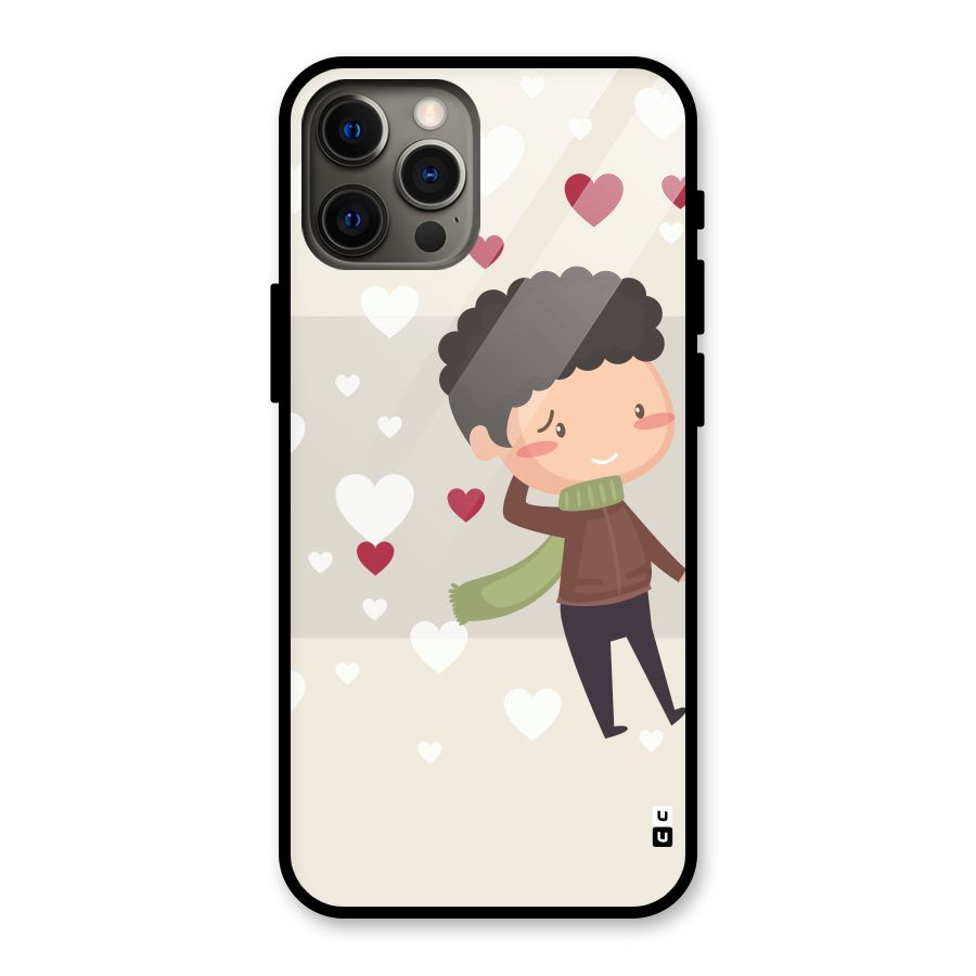 Boy in love Glass Back Case for iPhone 12 Pro Max
