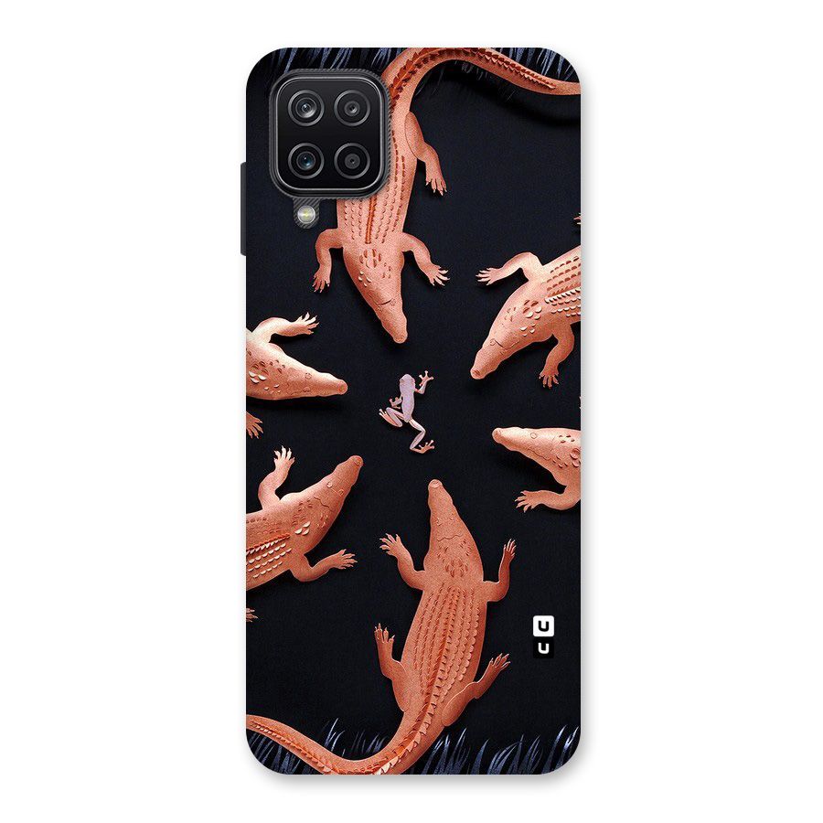 Brave Frog Back Case for Galaxy A12