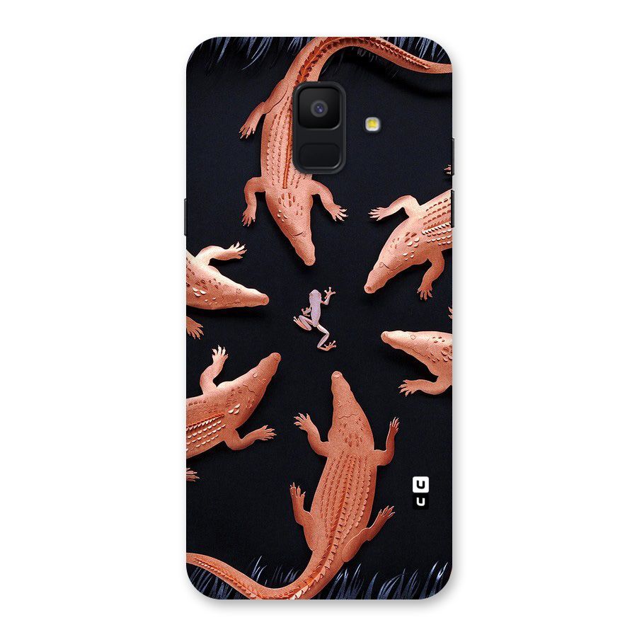 Brave Frog Back Case for Galaxy A6 (2018)