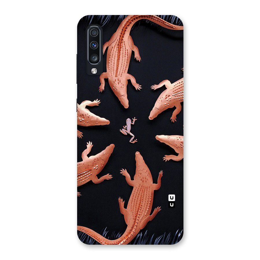 Brave Frog Back Case for Galaxy A70
