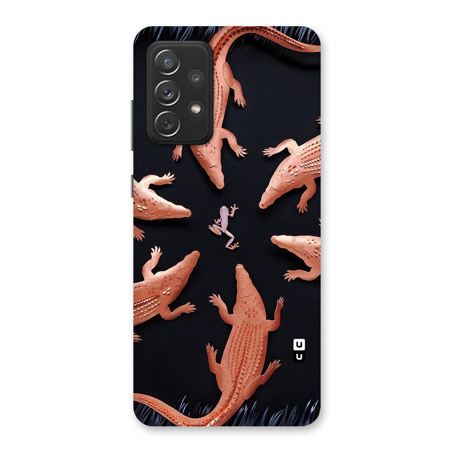 Brave Frog Back Case for Galaxy A72