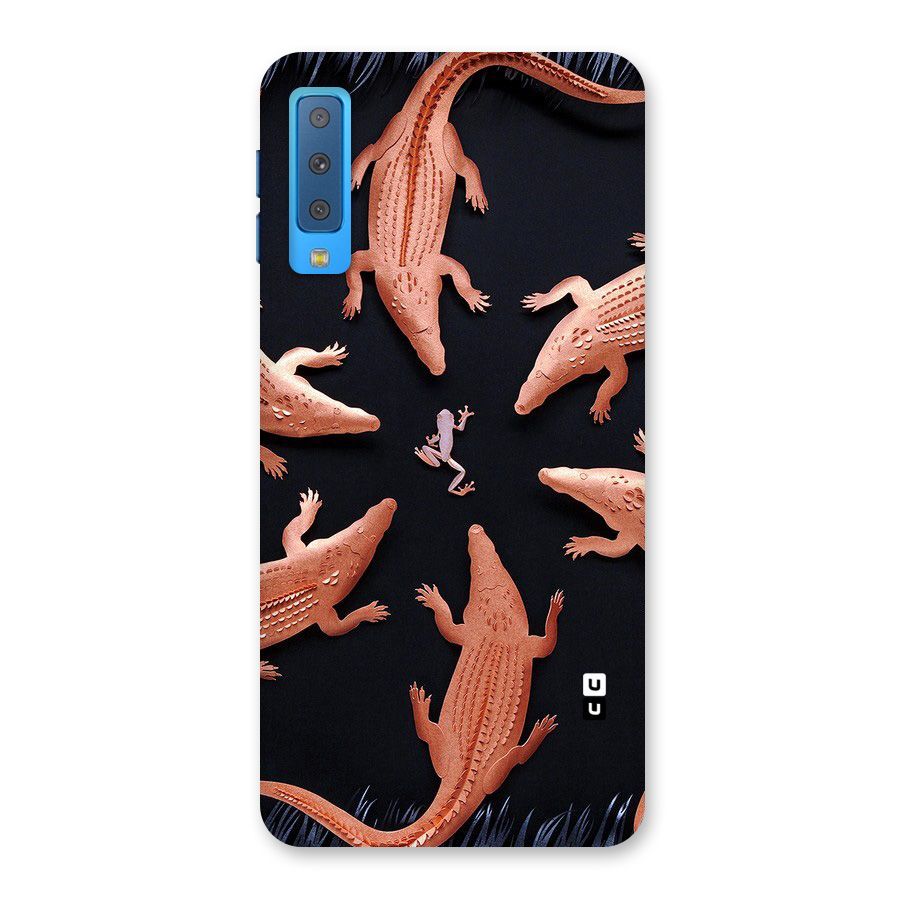 Brave Frog Back Case for Galaxy A7 (2018)