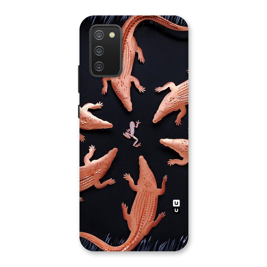 Brave Frog Back Case for Galaxy M02s